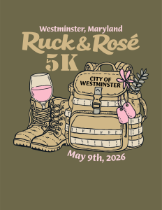Ruck & Rosé 5K logo