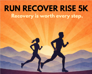Run Recover Rise 5k logo