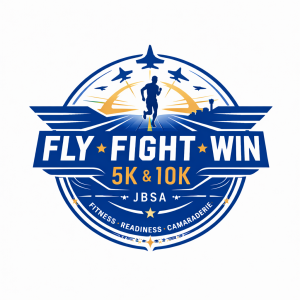 Fly • Fight • Win 5K & 10K logo