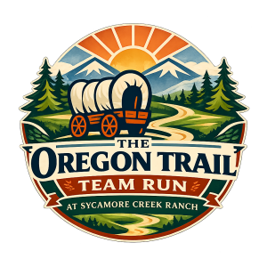 The Oregon Trail Team Run at Sycamore Creek Ranch logo