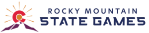 Rocky Mountain State Games - Swim / Run logo