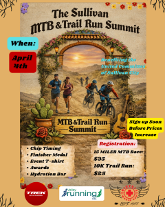 The Sullivan MTB & Trail Run Summit logo