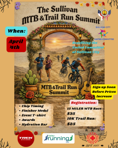 The Sullivan MTB & Trail Run Summit logo