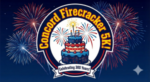 Concord Firecracker 5K & 10 Miler logo