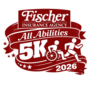 Fischer Insurance All Abilities 5K & Fun Run logo