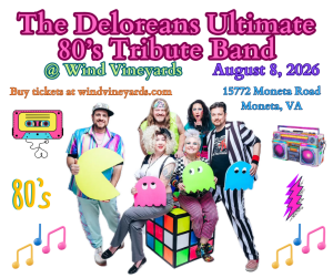 The Deloreans at Wind Vineyards SMITH MOUNTAIN LAKE homepage