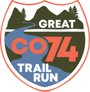 The Great CO74 Trail Run logo