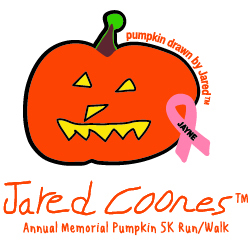 Jared Coones Memorial Pumpkin Run/Walk 5K logo