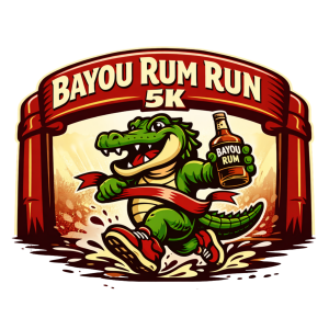 Bayou Rum Run 5K logo