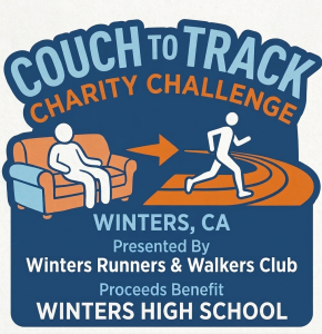 2026 Winters Couch to Track Charity Challenge logo