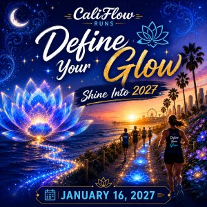 Define Your Glow 5K, 10K, Half Marathon by Califlow Runs homepage