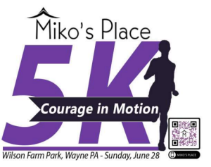Miko’s Place Courage in Motion 5K home