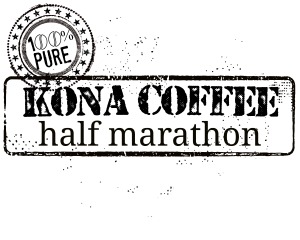 100% Pure Kona Coffee Half Marathon & 5k logo
