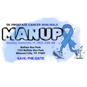 ManUp - Prostate Cancer 5K Awareness Run/Walk logo