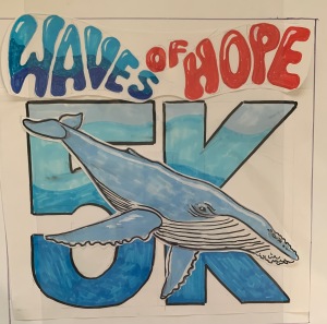 Waves of Hope 5k logo