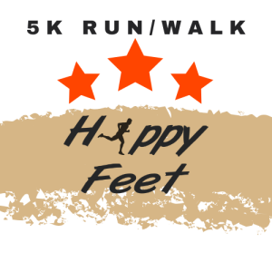 HAPPY FEET RUN/WALK 5K logo
