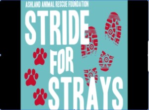 Stride for Strays logo