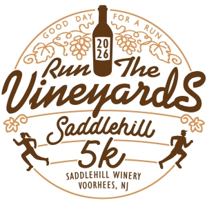 Run the Vineyards Saddlehill Summer 5K logo