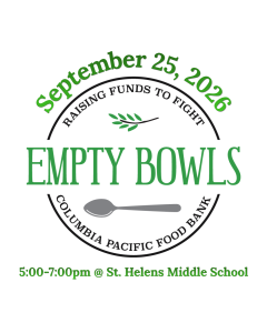 Empty Bowls 2026 homepage
