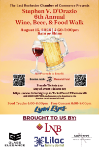 6th Annual Stephen V. D'Orazio Wine, Beer, and Food Walk homepage