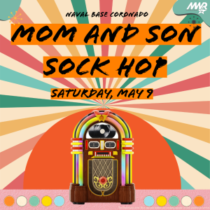 Mom & Son Sock Hop logo