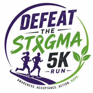 Defeat the Stigma 5k logo