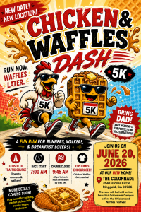 Ringgold Chicken and Waffles 5k Dash logo