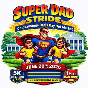 Super Dad Stride home