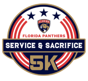 Florida Panthers Service & Sacrifice 5K logo