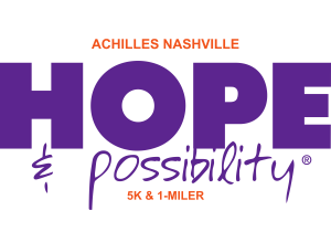 Achilles Nashville 13th Annual Hope & Possibility® In-Person/Virtual Race 2026 logo
