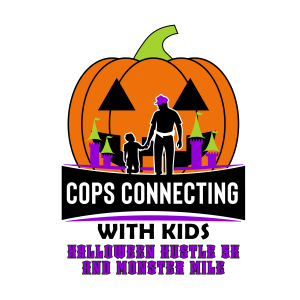 Halloween Hustle 5K and Monster Mile logo