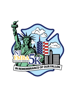 NJ FMBA Fallen Heroes 5K — race logo