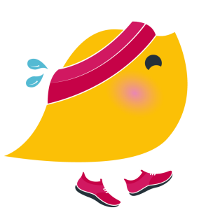Run for the Chick Mission logo