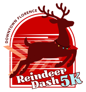 Downtown Florence Reindeer Dash 5K logo