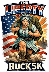 Liberty Ruck & 5k logo
