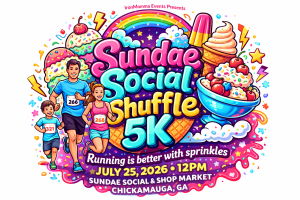 Sundae Social Shuffle 5K logo