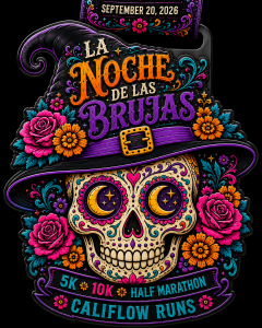 La Noche de las Brujas Run -SummerWeen Series 5K 10K Half by Califlow Runs logo
