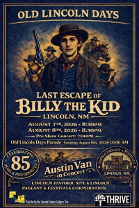 Last Escape of Billy the Kid homepage