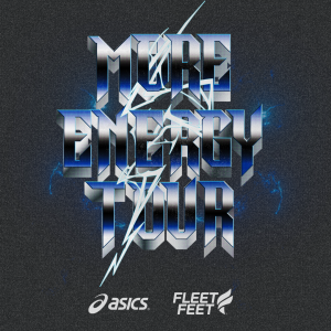 ASICS The More Energy Tour logo