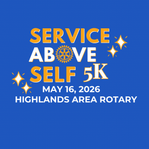 Service Above Self 5K homepage
