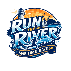 Run the River Maritime Days 5k — race logo