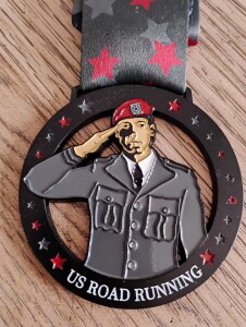 Soldier Virtual 5K, 10K, 13.1M, & 26.2M (April 2026) — race logo