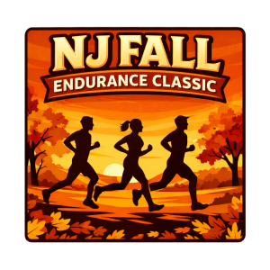 The NJ Fall Endurance Classic Half Marathon, 10k, 5k — race logo