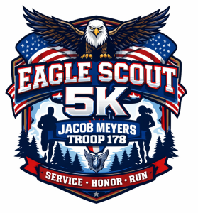 Eagle Scout 5k logo