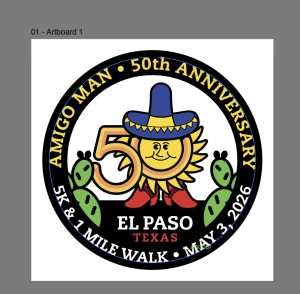 Amigo Man 5K Run & 1 Mile Walk