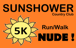Sunshower Bare Butts 5K logo