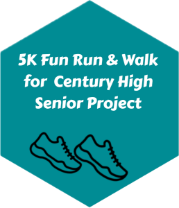 5K Fun Run/Walk Senior Project logo