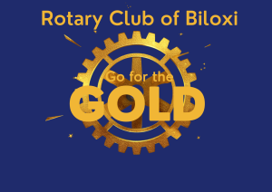 Go for the Gold Virtual Challenge - Rotary Club of Biloxi logo