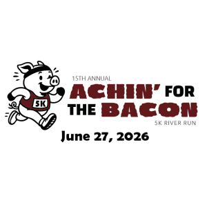 Achin' For The Bacon 5K River Run logo