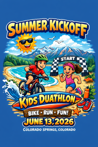 Summer Kickoff Kids Duathlon 2026 logo